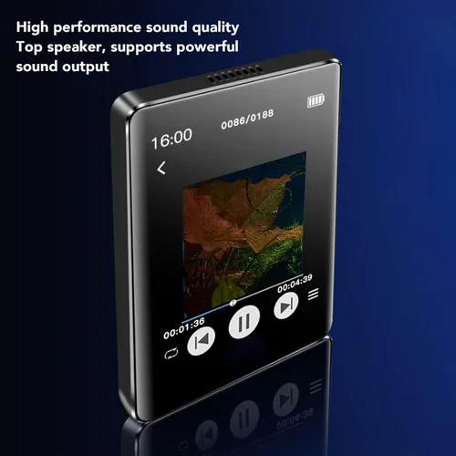 Vista 2 de Yinhing 2.4 Inch MP4 Player Music Touch Screen with 5.0 Camera HD Display 128GB Expandable Memory 300mAh Battery for Videos E Books
