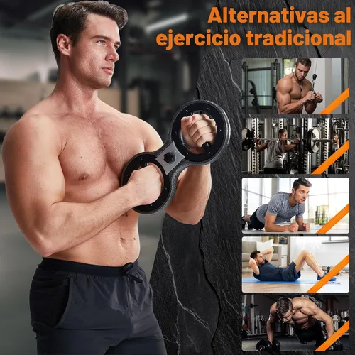 Vista 3 de HOTWAVE Burn Machine,360° Rotating Shoulder Trainer for Arms & Upper Body 3-in-1 for forearm, full-body & boxing training. Enlarged ring. Steel