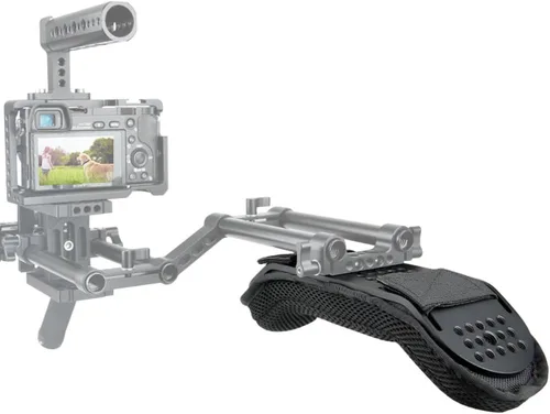 Vista 2 de NICEYRIG Almohadilla de hombro para cámara con placa de montaje de queso para sistema de soporte de plataforma de hombro de 0.591 in, videocámara