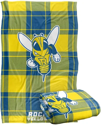 Vista 86 de LOGOVISION St John's University Campus Plaid Spirit Silky Touch Manta súper suave 36 x 58 pulgadas