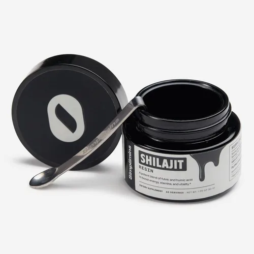 Vista 4 de Shilajit - Suplemento adaptógeno ayurvédico ayurvédico puro del Himalaya (1.06 oz 60 porciones) Energía natural, resistencia y apoyo