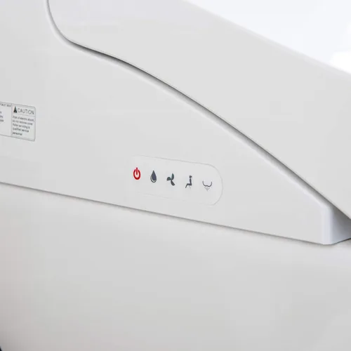 Vista 21 de WOODBRIDGE B0960S - Inodoro de descarga automática, apertura y cierre automáticos, inodoro de descarga única de 1.28 GPF con asiento inteligente