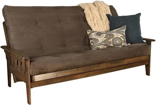 Vista 7 de Kodiak Furniture Tucson Futón Queen de 87 pulgadas con colchón de tela, cama Queen convertida, fácil montaje, con capacidad para hasta 3 personas