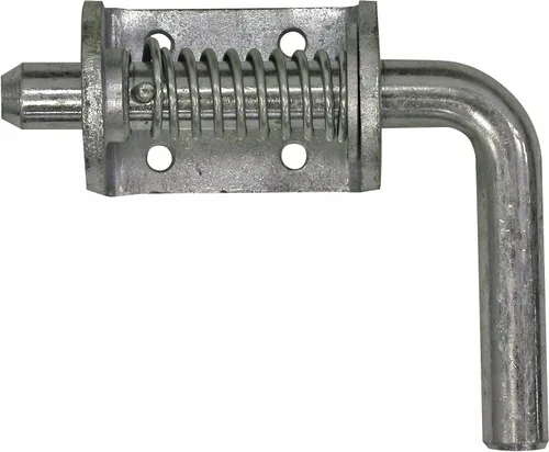Vista 2 de Buyers Products B2595SH - Conjunto de pestillo de resorte con mango de 2-3/8 pulgadas, pasador de pestillo con resorte de 1/2 pulgadas sin Sin