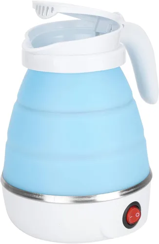 Vista 7 de Omabeta Hervidor eléctrico pequeño Hervidor de viaje Caldera de agua plegable Hervidor de agua portátil de silicona para el hogar Hervidor eléctrico