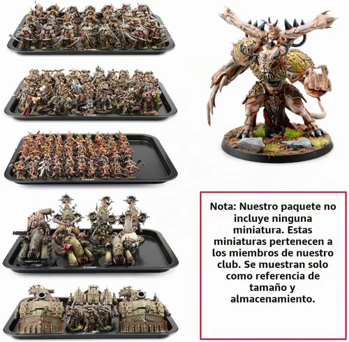 Vista 6 de Jucoci Miniaturas Caja de almacenamiento Miniaturas Estuche de transporte (tamaño grande)