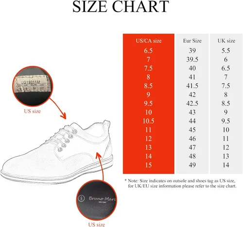 Vista 2 de Bruno Marc Oxford - Zapatos de vestir para hombre estilo informal