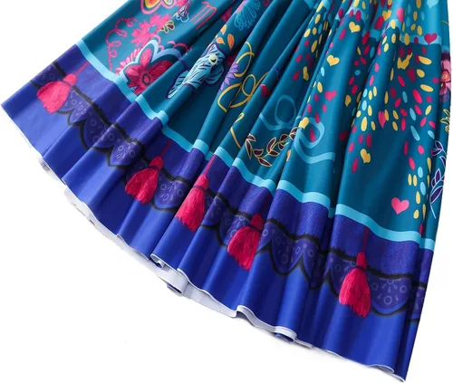 Vista 5 de Disfraz de Mirabel Isabela Luisa Pepa Dolores para niños vestido de Mirabel Isabela para niñas disfraz de princesa