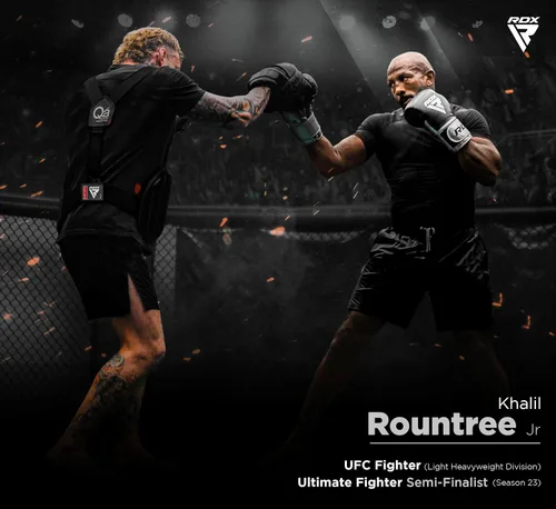 Vista 4 de RDX - Protector corporal reversible para boxeo, protector de pecho para kickboxing, MMA, Muay Thai, para entrenamiento de combate y golpes pesados