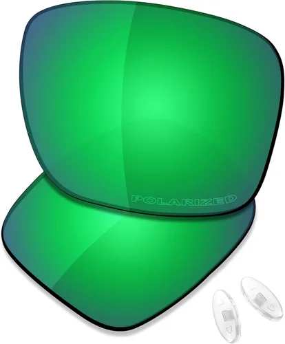 Vista 22 de SAUCER Premium Replacement Lenses & Nosepads for Oakley Holbrook Ti OO6048 UV400 Protection, Anti-Scratch, Precise Fit