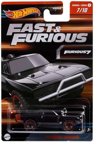 Vista 3 de Hot Wheels - 70 Dodge Charger Fast & Furious (Furious 7) viene con caja