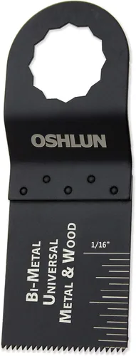 Vista 2 de Oshlun MMS-0103 - Cuchilla oscilante universal bimetálica para FEIN SuperCut y Festool Vecturo, 3