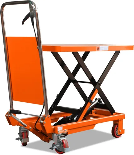 Vista 9 de Tory Carrier - Tijera hidráulica de capacidad de 1760 libras, carrito de mesa elevadora de 39.4 pulgadas, altura de elevación, mesa de elevación