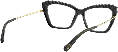 Vista 9 de Dolce & Gabbana DG5050 - Gafas para mujer, color gris transparente 54