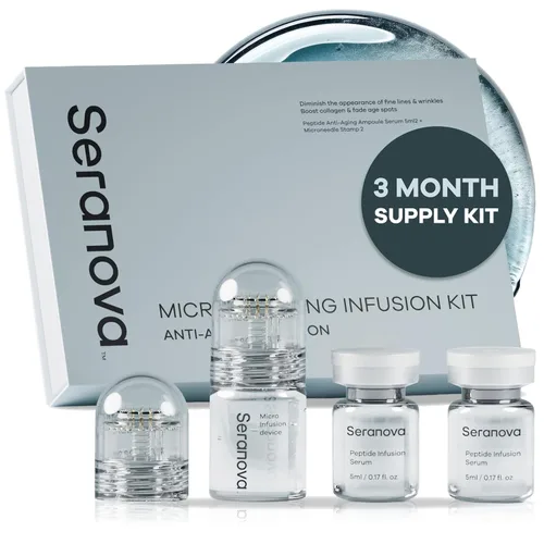 Vista 8 de Seranova Micro Infusión para el Cuidado de la Piel, Esencia Hidratante Facial, Suero Facial para una Piel Lisa para Todos los Tipos de Piel