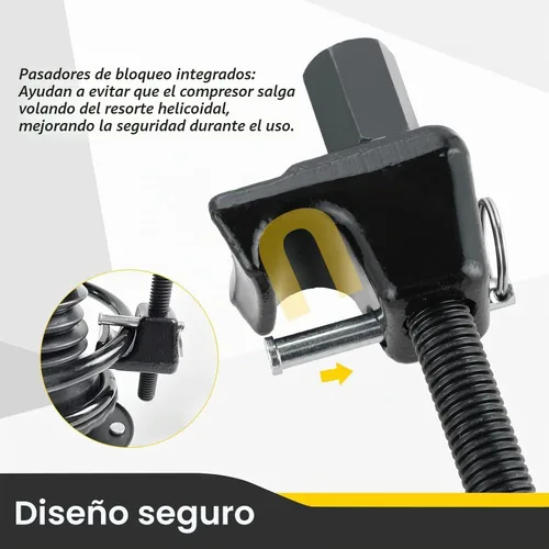Vista 4 de Macpherson Strut Spring Compresor Kit de herramientas