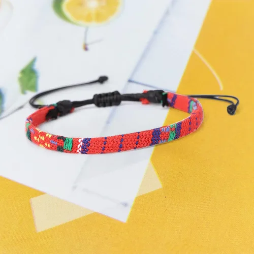 Vista 7 de Pulsera de playa de eslabones para hombres y mujeres, pulseras para hombres, pulseras bohemias hechas a mano, pulseras envolventes de joyería