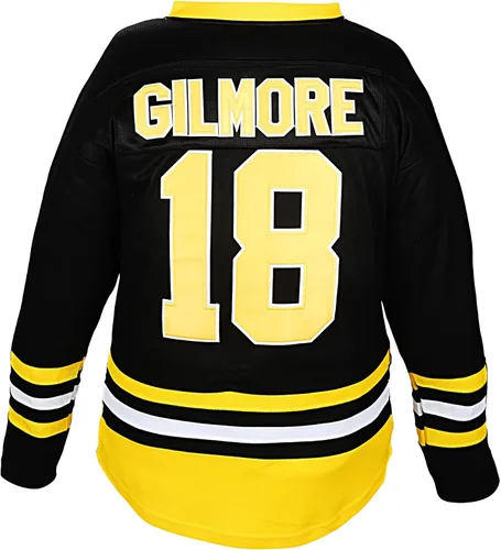 Vista 2 de Camiseta de hockey sobre hielo de película para hombres ropa de hip hop de los años 90, camisetas de práctica de hockey para hombres 18#