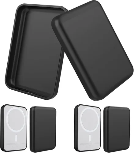 Vista 7 de Paquete de 2 fundas para batería Magsafe, transparente/transparente