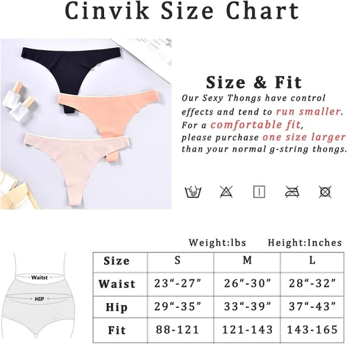 Vista 6 de Cinvik Tanga invisible para mujer, de corte alto, sin costuras, de tiro bajo, paquete de 6, 6 unidades-negrocafénaranjaverdecafénude