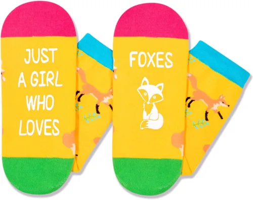 Vista 4 de Zmart Funny Rubber Duck Gifts Dinosaur Pig Goat Gifts For Women, Duck Dino Piggy Socks Girls