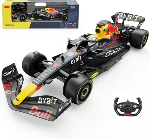 Vista 16 de Voltz Toys Auto de Control Remoto Ferrari F1 75 con Licencia Auténtica 1:12 - Serie de Autos RC Colección F1 para Niños y Adultos - Auto RC de 1:12