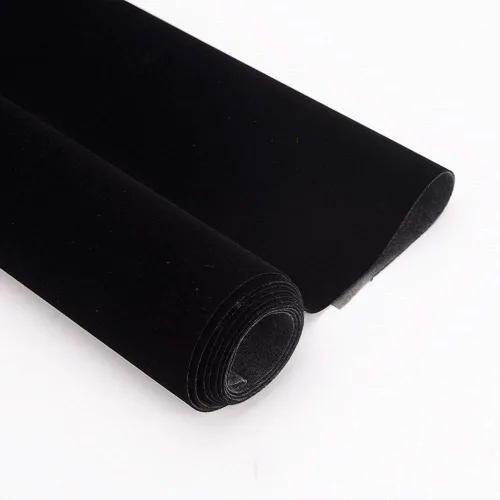 Vista 3 de Taogift Adhesivo autoadhesivo de terciopelo para caja de joyas, papel de contacto para tocador, cajón, marco de fotos, fondo, manualidades