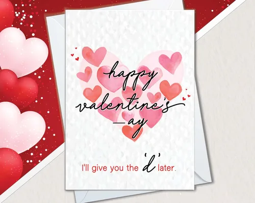 Vista 6 de Tarjeta de San Valentín sucia para ella, divertida y sexy tarjeta de San Valentín para adultos, novia, esposa, tarjeta de amor traviesa y obscena