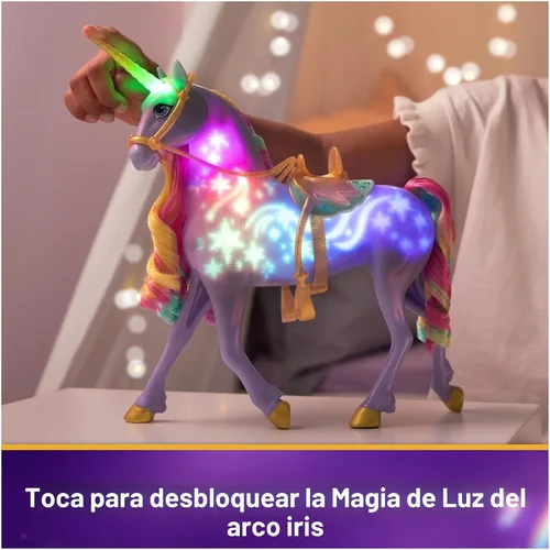 Vista 4 de Unicorn Academy Estrella silvestre iluminada, muñecas y juguetes