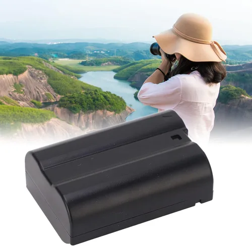 Vista 2 de Sanpyl Reemplazo de batería de cámara El 15C, 2800 mAh recargable para Z5 Z6 Z6 II Z7 Z7II Z8 D7500 D7200 D7000 D850 D750 D500 D810a D610 D600