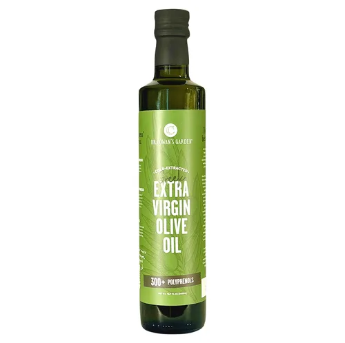 Vista 8 de Dr. Cowan's Garden Aceite de oliva virgen extra griego orgánico certificado por USDA, con más de 1200 polifenoles, aceite de oliva orgánico