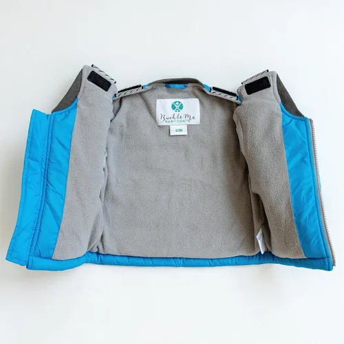 Vista 2 de Buckle Me Baby Winter Coat, Car Seat Winter JacketWinter Coat for Newborn, toddler girls, Toddler boys