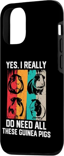 Vista 2 de iPhone 15 Yes I Really Do Need All These Guinea Pigs, funny guinea pig Case