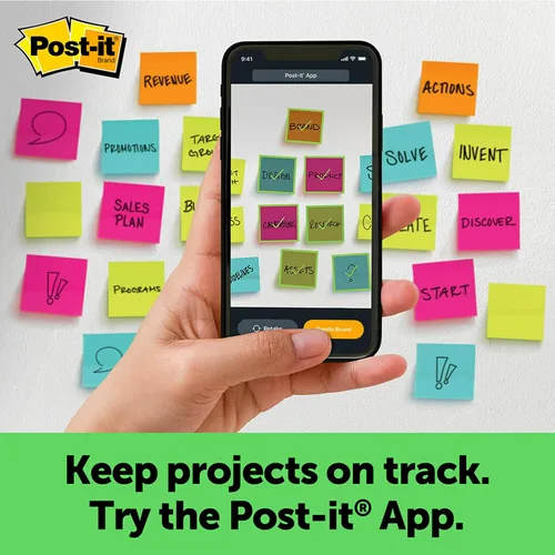 Vista 6 de Rotafolios Post-it, 25 x 30 pulgadas, blanco reciclado, rotafolios con 30 hojas, Blanco