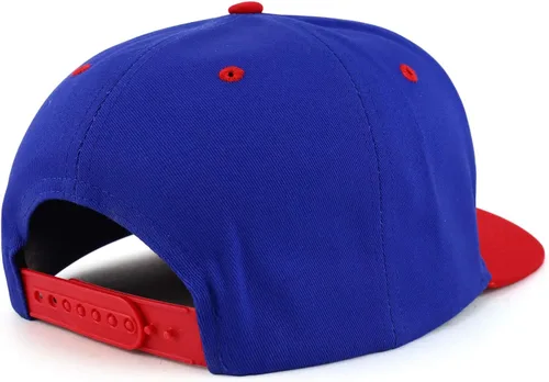 Vista 3 de Trendy Apparel Shop Gorra Snapback con visera plana bordada en 3D PR con bandera de Puerto Rico