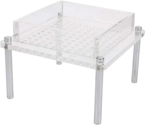 Vista 2 de DUEBEL Caja para hacer caviar, 100 agujeros, para preparar salsa de huevas, kit de gastronomía molecular, kit de esferificación de cocina Boba