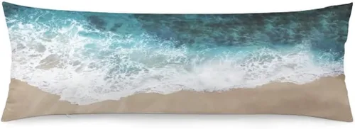 Vista 10 de Funda de almohada corporal de leopardo con diseño de piel de animales salvajes, con estampado de guepardo, funda de almohada larga con cremallera