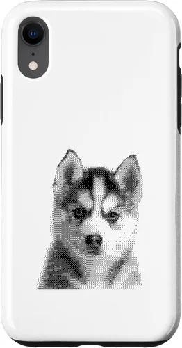 Vista 24 de Cute Siberian Husky for Dog Mom and Paw Parents Case for iPhone 16