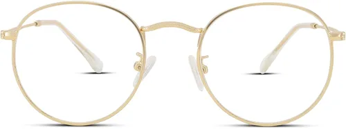Vista 2 de Pro Acme Gafas redondas con marco de metal retro transparente sin receta