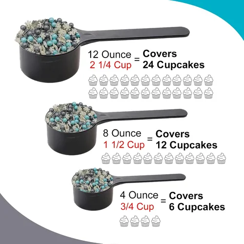 Vista 3 de Wintertime Magic – Bolsa resellable de 4 onzas – Gránulos temáticos de Navidad – Con copos de nieve blancos, caramelos plateados, perlas plateadas