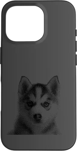 Vista 20 de Chic Husky Puppy for Dog Mom and Paw Parents Case for iPhone 16