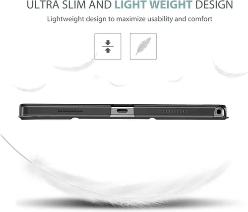 Vista 5 de ProCase Funda Inteligente para Galaxy Tab A8 10.5, Carcasa Trasera Dura Delgada con Soporte Funda Protectora Inteligente para Galaxy Tab A8 10.5