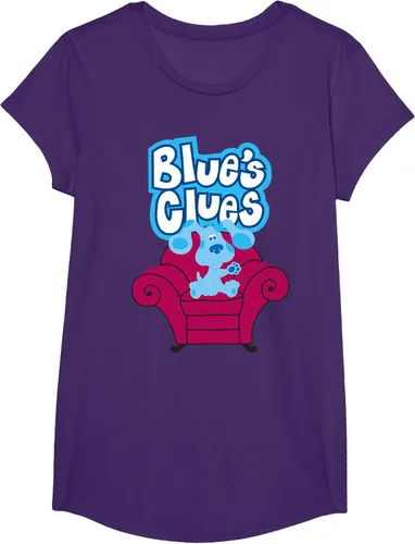 Vista 11 de Camiseta Blue's Clues On Red Sofa Negro