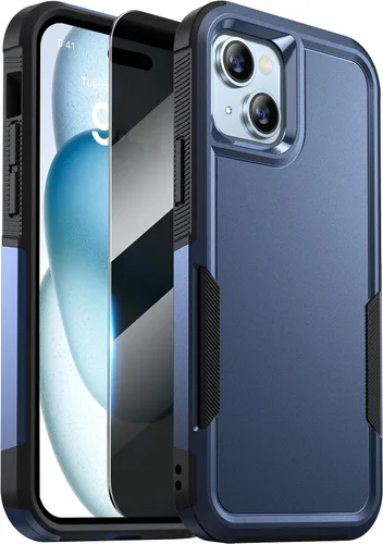 Vista 34 de Diaclara Funda diseñada para iPhone 12/iPhone 12 Pro, [con protector de pantalla de privacidad] [antiespía]