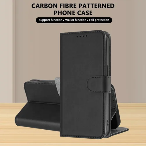 Vista 8 de Funda compatible con Sony Xperia 1 VI Cierre Magnético Billetera Ranura Tarjeta Flip Kickstand Case Negro