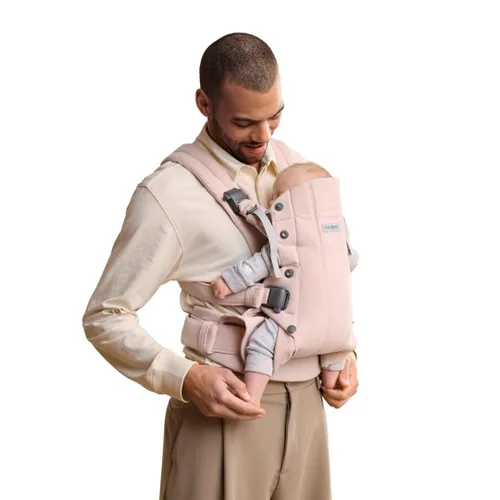 Vista 17 de BabyBjörn Portabebés Harmony, Antracita, Malla 3D Portabebés ergonómico 3-en-1; Posiciones soportadas para recién nacido, boca dentro, boca fuera