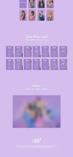 Vista 3 de Cherry Bullet - Cherry Wish [Juego completo ver.] (2º mini álbum) 2 álbumes + beneficios limitados prepedidos + regalo cultural coreano