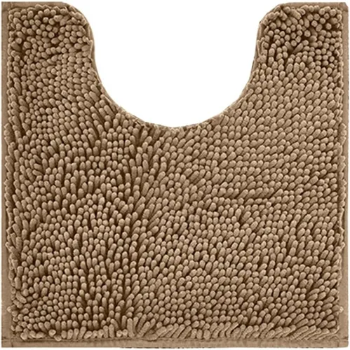 Vista 25 de Reyox Tapete de baño de felpilla, tapetes para inodoro en forma de U, tapete de baño de felpa suave, absorbente y peludo, tapete de contorno