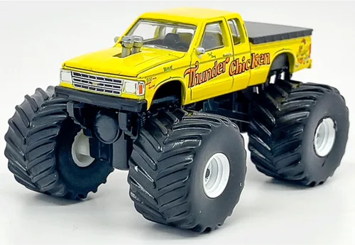 Vista 2 de Greenlight 1989 Chevy S-10 Thunder Chicken, [Amarillo] Kings of Crunch Series 9