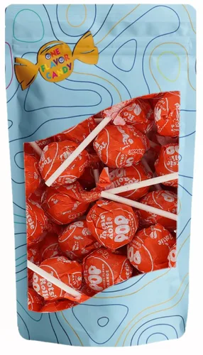 Vista 8 de One Flavor Candy Tootsie Pops Lollipop Lolli Pops a granel en bolsa resellable (surtido, paquete de 20)